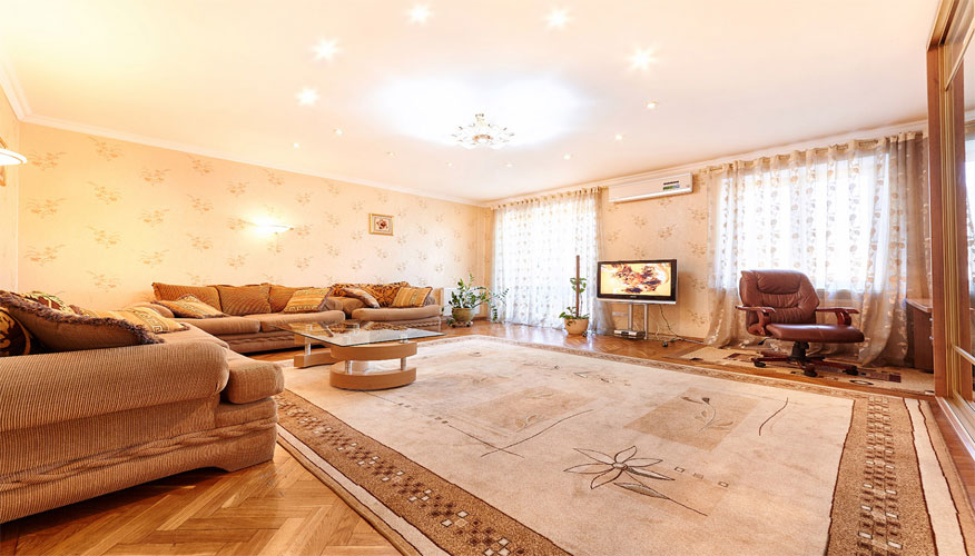 Deluxe Center City es un apartamento de 3 habitaciones en alquiler en Chisinau, Moldova